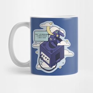 The Checkpoint cube Mug